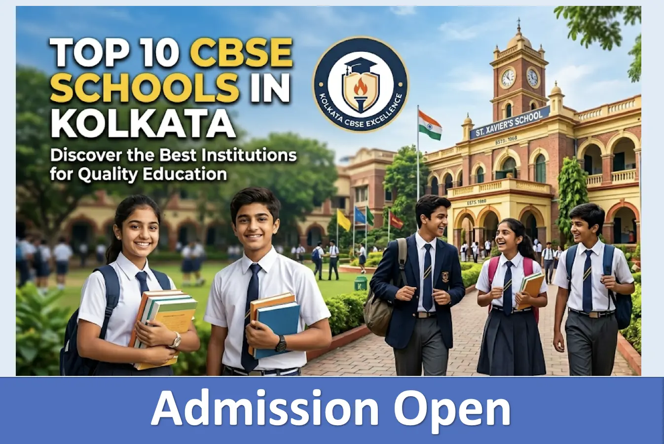 Top 10 CBSE Schools in Kolkata